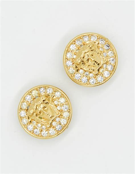 versace earrings on sale|vintage Versace earrings.